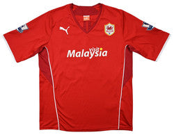 Maillot Cardiff City 2013-14 Domicile Puma Dæhli Visit Malaysia
