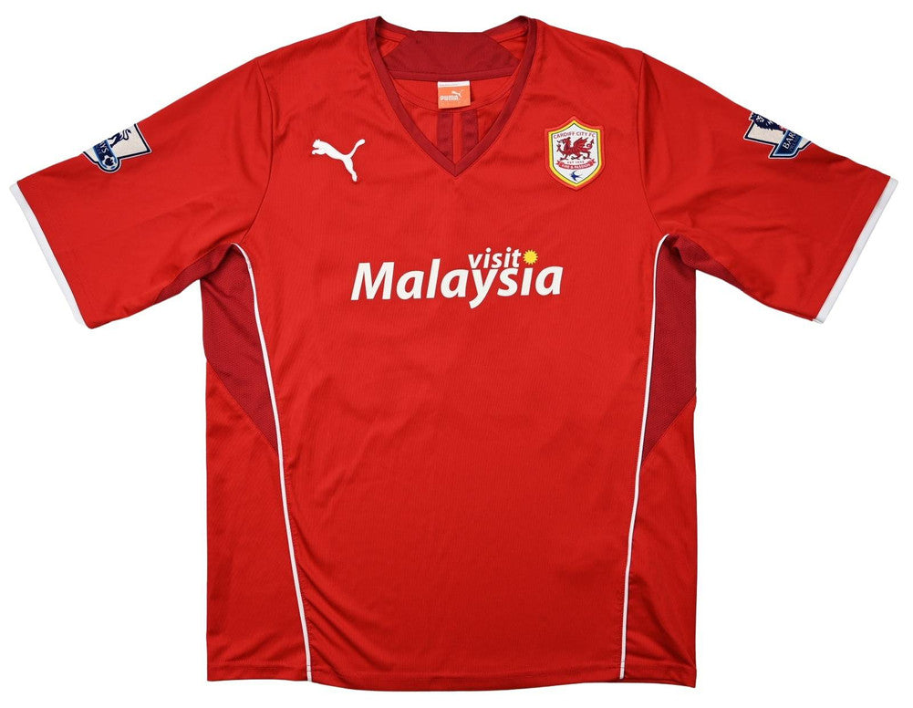 Maillot Cardiff City 2013-14 Domicile Puma Dæhli Visit Malaysia