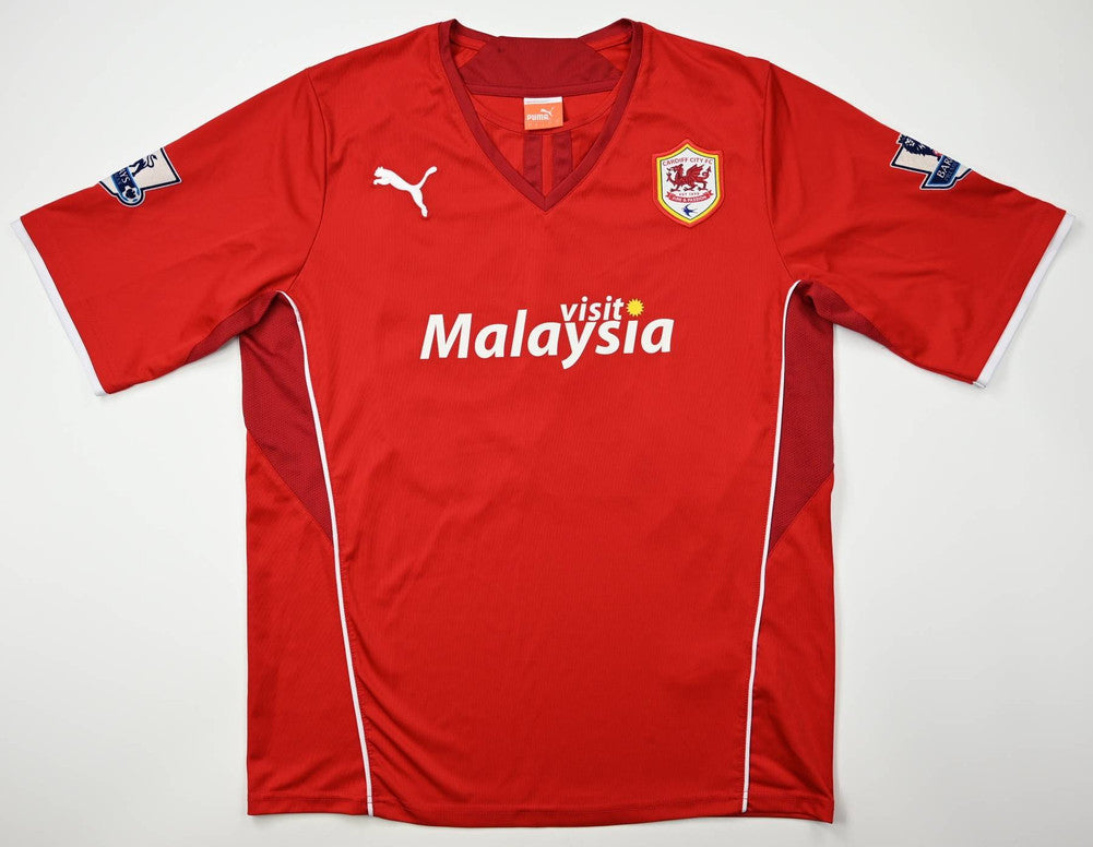Maillot Cardiff City 2013-14 Domicile Puma Dæhli Visit Malaysia