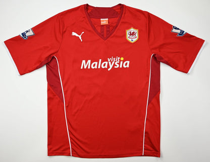 Maillot Cardiff City 2013-14 Domicile Puma Dæhli Visit Malaysia