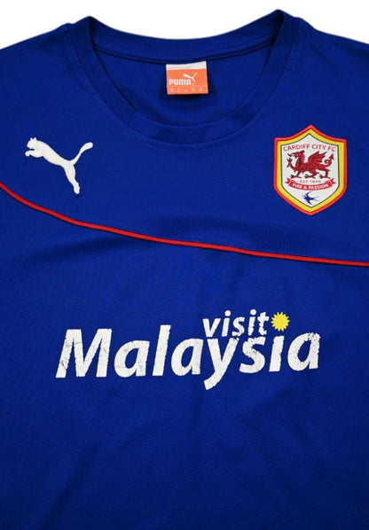 Maillot Cardiff City 2013-14 Domicile Puma Visit Malaysia vintage