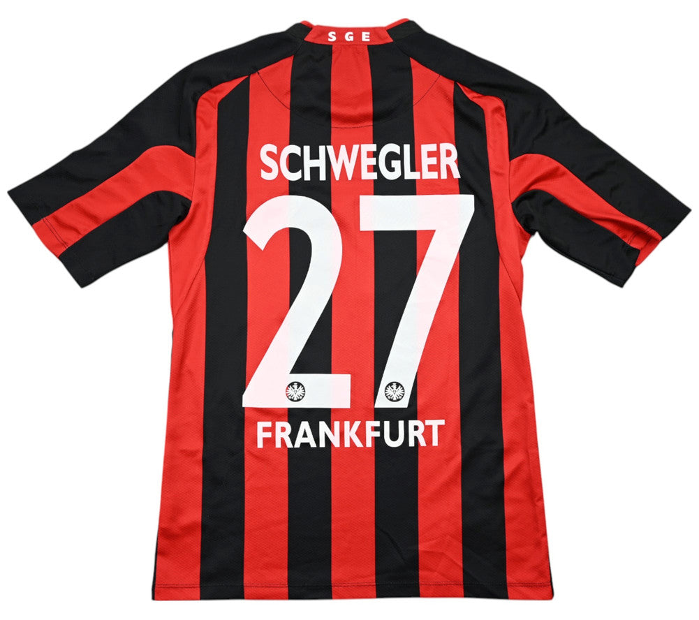 Maillot Eintracht Frankfurt 2013-14 Domicile Jako Schwegler 9/10