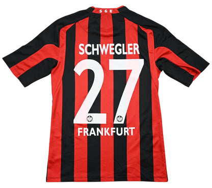 Maillot Eintracht Frankfurt 2013-14 Domicile Jako Schwegler 9/10