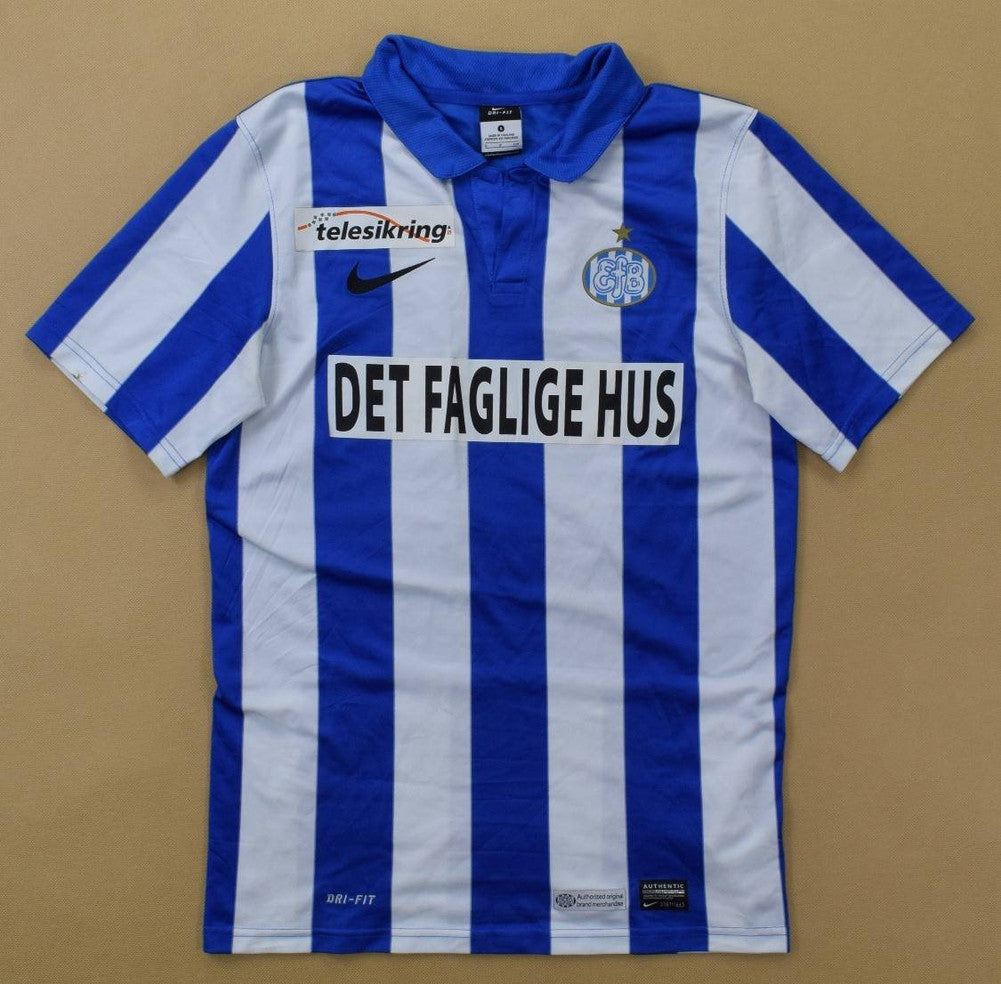 Maillot Esbjerg fB Domicile Nike 2013-14 Pusic vintage collector