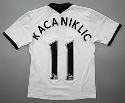 Maillot Fulham 2013-14 Adidas Kacaniklic vintage collector