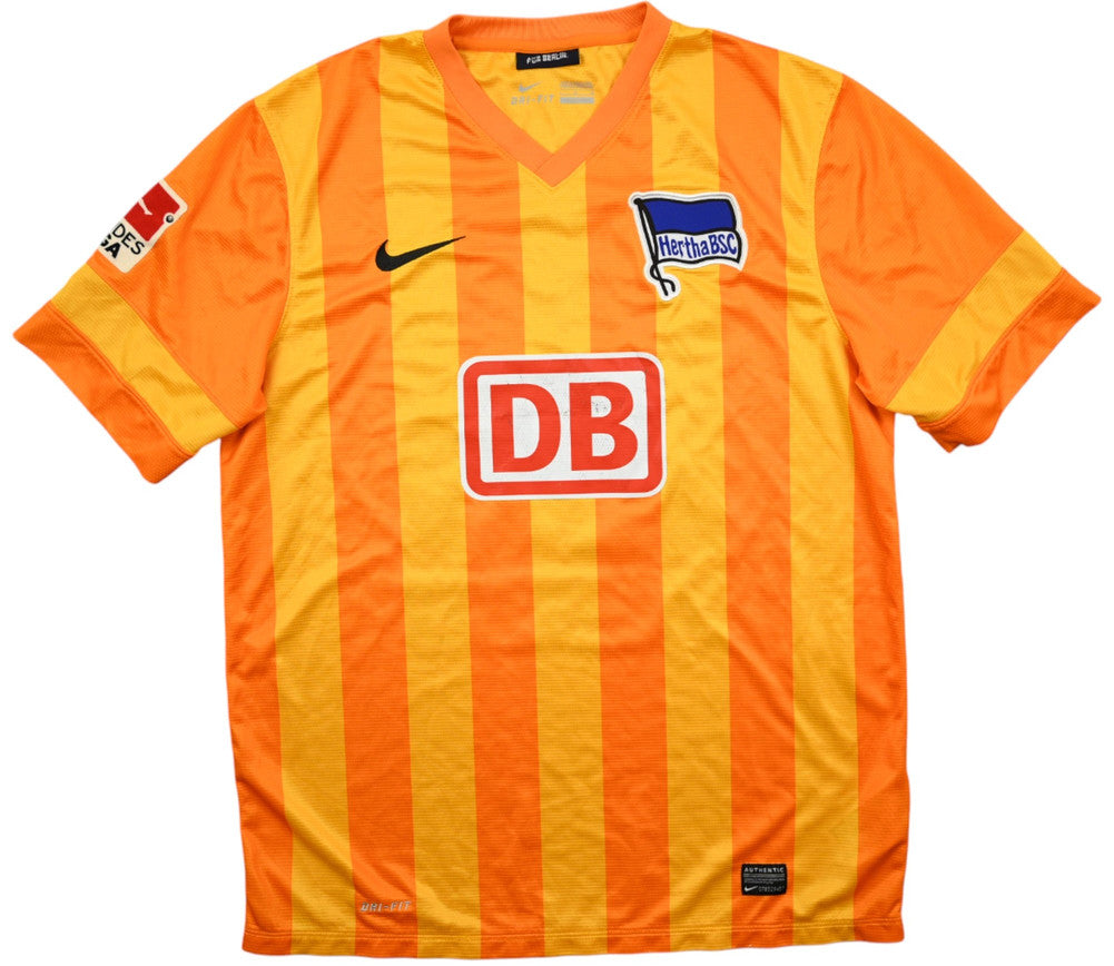 Maillot Hertha Berlin 2013-14 Domicile Nike Lustenberger vintage