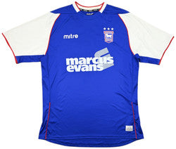 Maillot Ipswich Town Domicile 2013-14 Mitre Floqué HYAM – 9/10