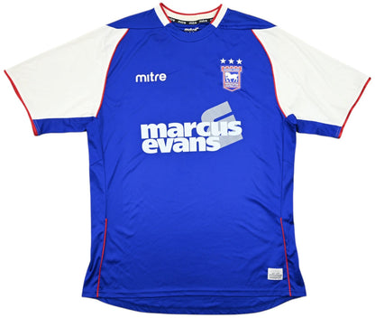 Maillot Ipswich Town Domicile 2013-14 Mitre Floqué HYAM – 9/10