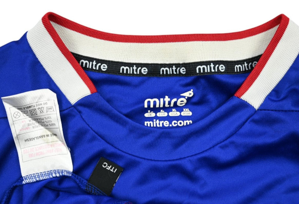 Maillot Ipswich Town Domicile 2013-14 Mitre Floqué HYAM – 9/10