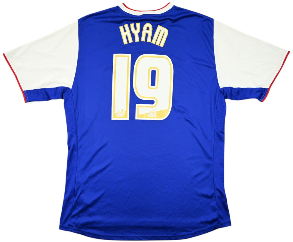 Maillot Ipswich Town Domicile 2013-14 Mitre Floqué HYAM – 9/10