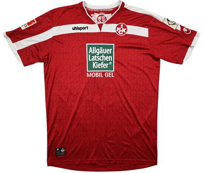 Maillot Kaiserslautern 2013-14 Uhlsport Borysiuk Domicile vintage