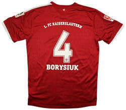 Maillot Kaiserslautern 2013-14 Uhlsport Borysiuk Domicile vintage