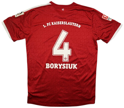 Maillot Kaiserslautern 2013-14 Uhlsport Borysiuk Domicile vintage
