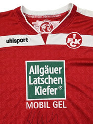 Maillot Kaiserslautern 2013-14 Uhlsport Borysiuk Domicile vintage