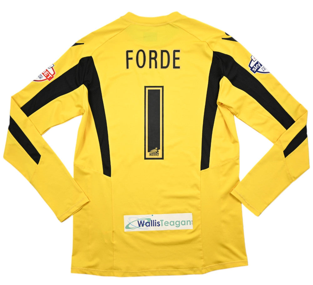 Maillot Gardien Millwall 2013-14 Macron Forde vintage 3XL