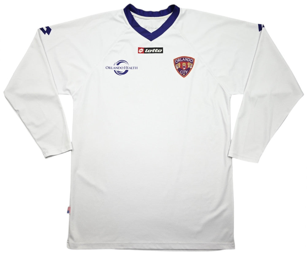 Maillot Orlando City 2013-14 Manches Longues Lotto Domicile Vintage