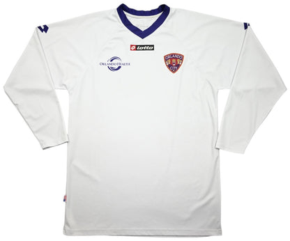 Maillot Orlando City 2013-14 Manches Longues Lotto Domicile Vintage