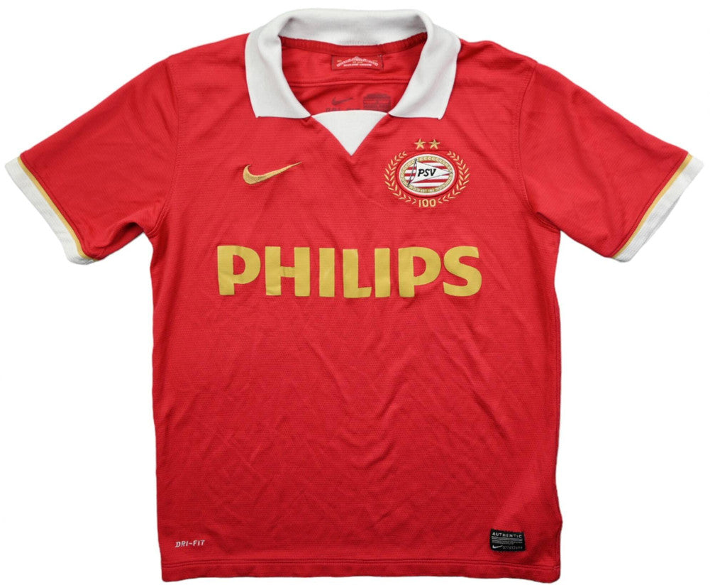 Maillot PSV Eindhoven 2013-14 Nike Domicile Vintage L Boys