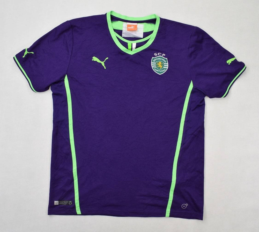 Maillot Extérieur Sporting Portugal 2013-14 Puma Vintage L