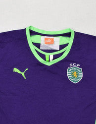 Maillot Extérieur Sporting Portugal 2013-14 Puma Vintage L