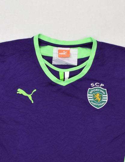 Maillot Extérieur Sporting Portugal 2013-14 Puma Vintage L