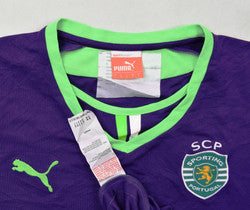 Maillot Extérieur Sporting Portugal 2013-14 Puma Vintage L
