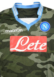Maillot Napoli Extérieur 2013-14 Macron vintage – Taille S