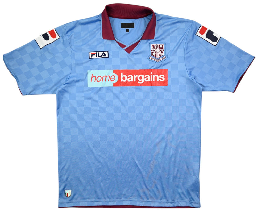 Maillot Tranmere Rovers Extérieur Fila 2013-14 vintage L