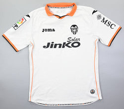 Maillot Extérieur Valencia CF 2013-14 Puma Vintage Solar Jinko
