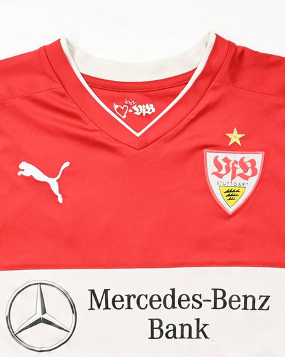 Maillot VFB Stuttgart 2013-14 Domicile Puma #10 Vintage