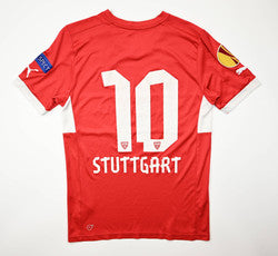 Maillot VFB Stuttgart 2013-14 Domicile Puma #10 Vintage