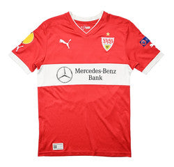 Maillot VFB Stuttgart 2013-14 Domicile Puma #10 Vintage