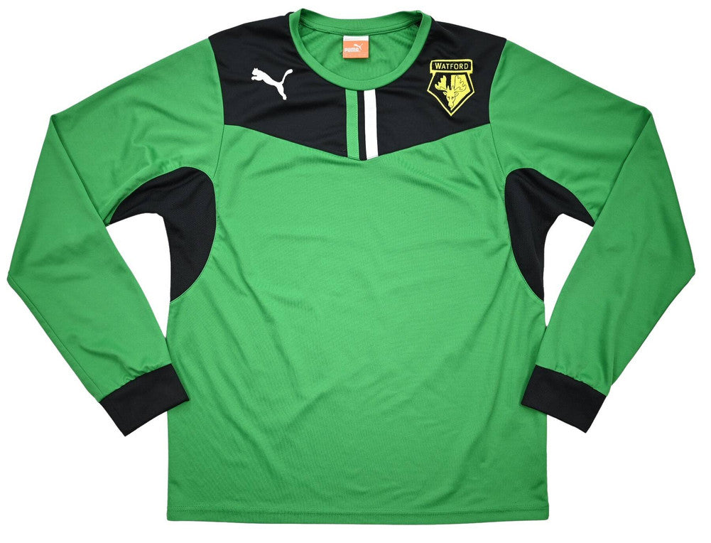 Maillot Gardien Watford 2013-14 Diadora Vintage Manches Longues