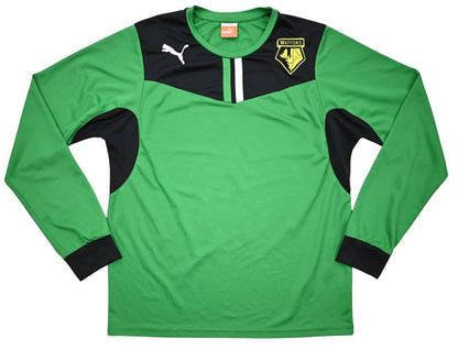 Maillot Gardien Watford 2013-14 Diadora Vintage Manches Longues