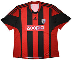 Maillot West Bromwich Albion 2013-14 Adidas Domicile Vintage XXL