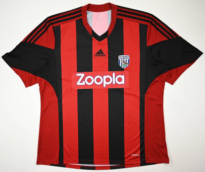 Maillot West Bromwich Albion 2013-14 Adidas Domicile Vintage XXL