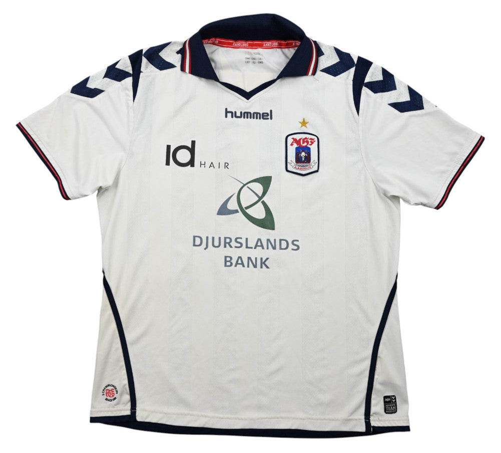 Maillot AGF Aarhus Domicile Hummel 2013-2015 vintage XL collector