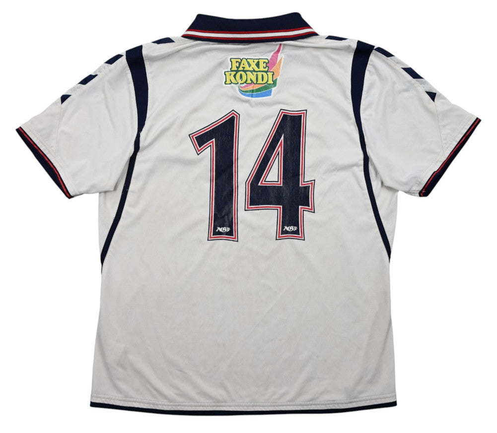 Maillot AGF Aarhus Domicile Hummel 2013-2015 vintage XL collector