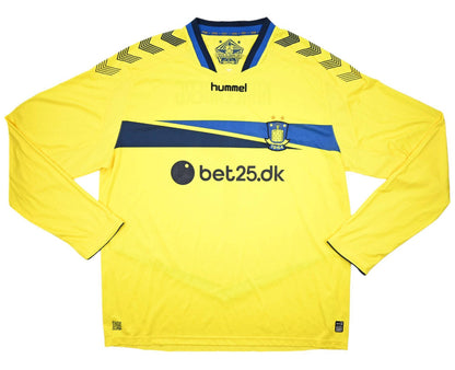 Maillot Brøndby Extérieur Hummel 2013-15 Kahlenberg Vintage 4XL