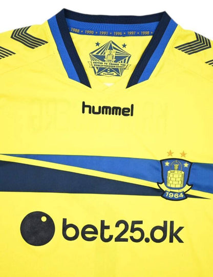 Maillot Brøndby Extérieur Hummel 2013-15 Kahlenberg Vintage 4XL