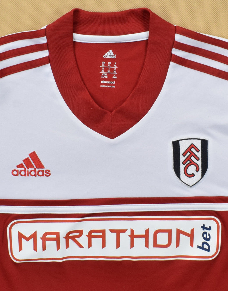Maillot Fulham 2013-15 Adidas Domicile Marathon Bet vintage XL