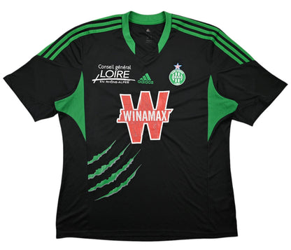 Maillot Extérieur Saint-Étienne 2013-15 Adidas Winamax vintage XL