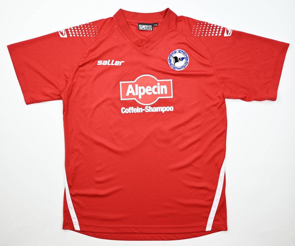 Maillot Arminia Bielefeld Domicile 2014-15 Saller Alpecin vintage