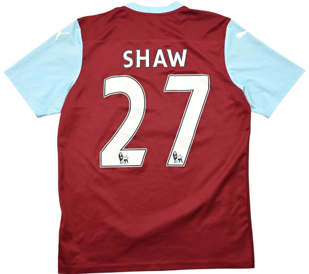 Maillot Burnley Domicile Puma 2014-15 vintage - collector