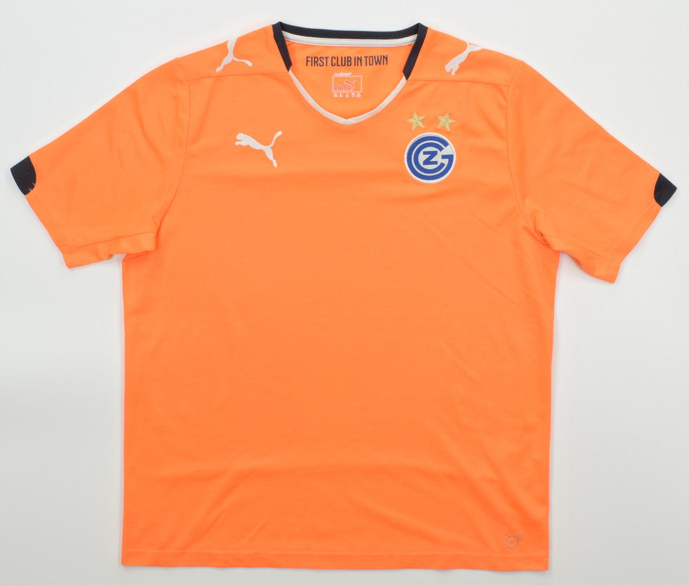 Maillot Grasshopper Zürich Extérieur Puma 2014-15 Vintage