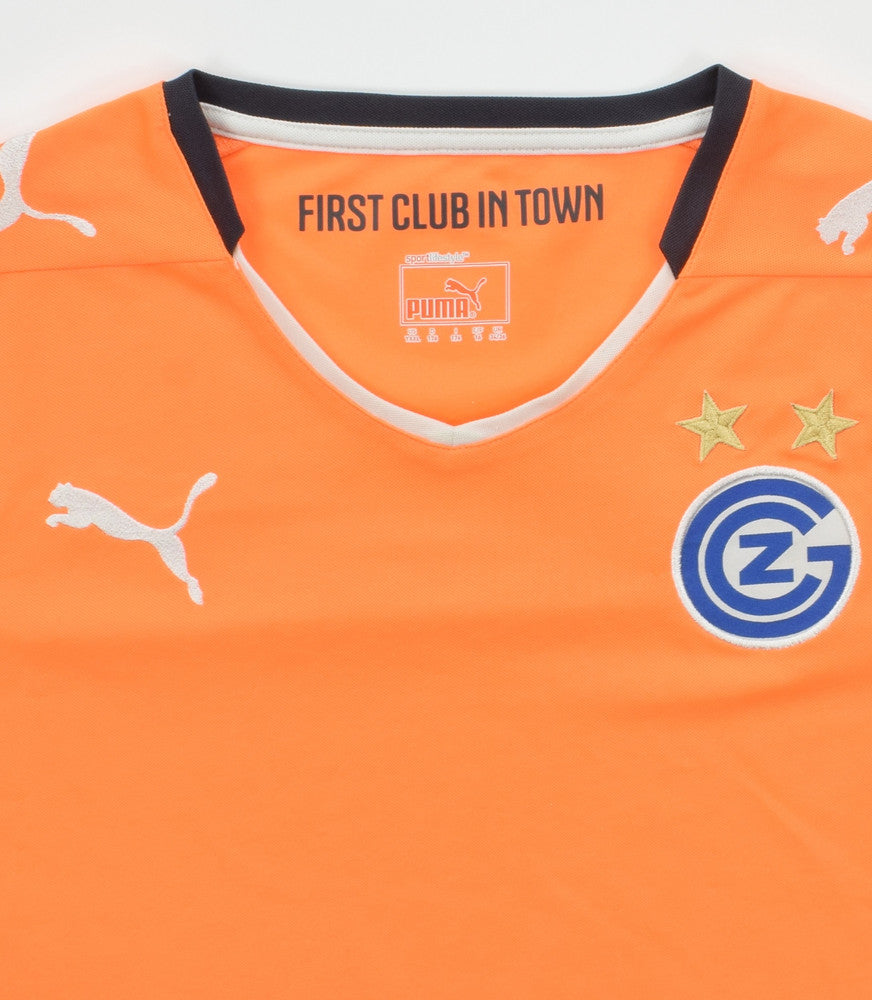 Maillot Grasshopper Zürich Extérieur Puma 2014-15 Vintage