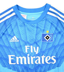 Maillot Gardien Hamburg SV 2014-15 Adidas Vintage Fly Emirates