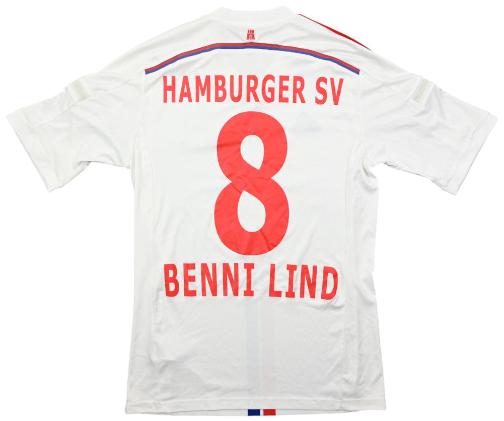 Maillot Hamburg Extérieur Adidas 2014-15 Vintage 9/10