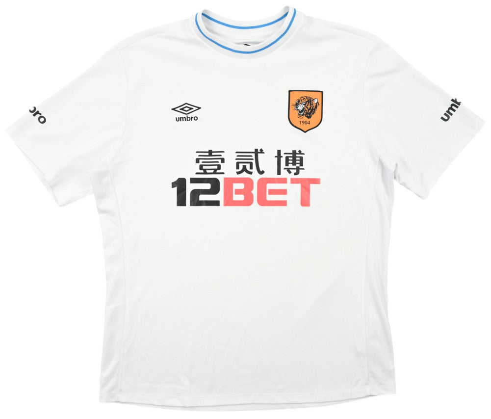 Maillot Hull City Extérieur 2014-15 Umbro Vintage | 9/10