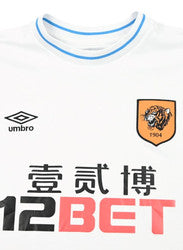 Maillot Hull City Extérieur 2014-15 Umbro Vintage | 9/10